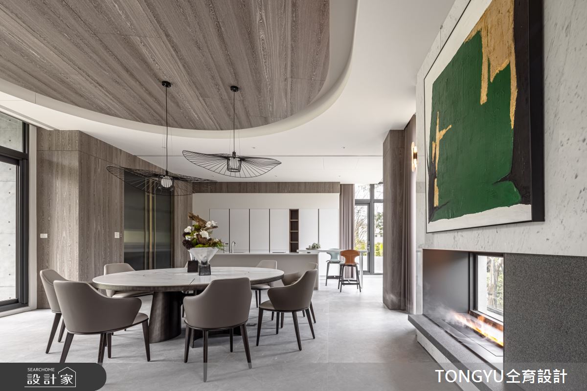 300坪新成屋(5年以下)＿現代風餐廳案例圖片＿仝育設計＿仝育_28.曦白樂居之4