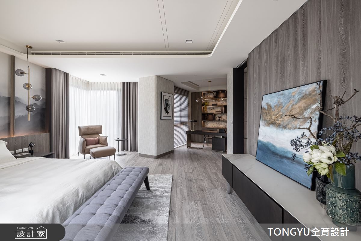 300坪新成屋(5年以下)＿現代風臥室案例圖片＿仝育設計＿仝育_28.曦白樂居之23