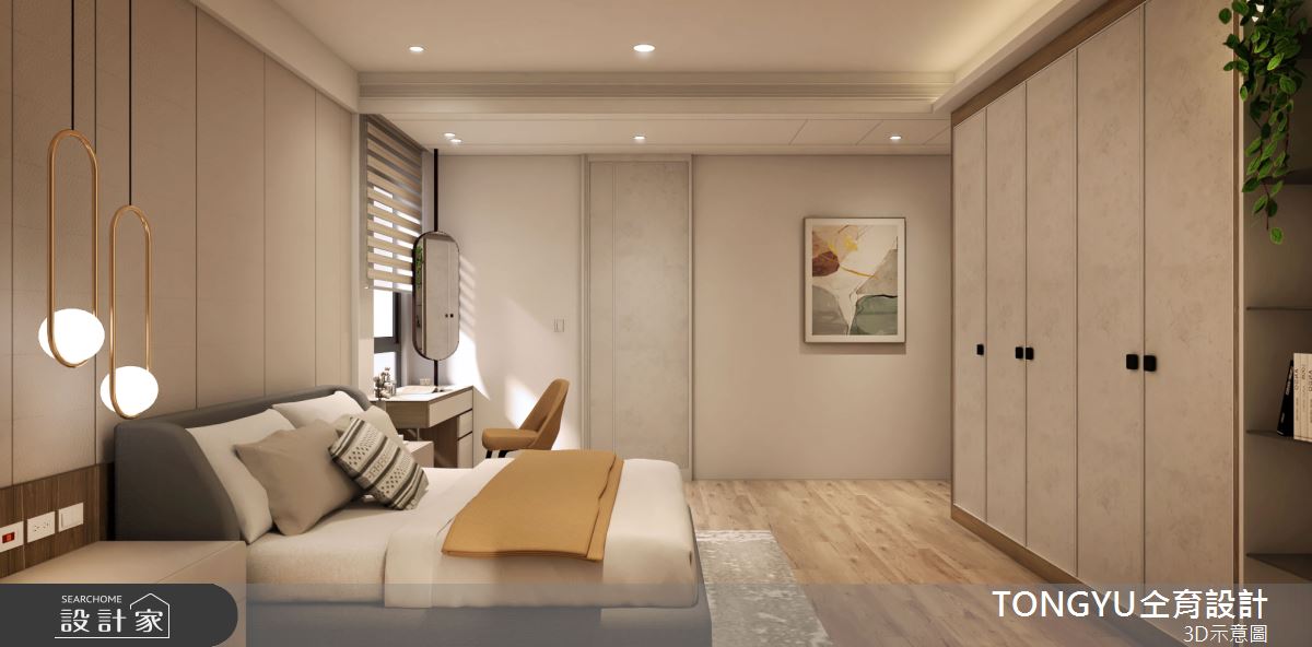 預售屋＿簡約風臥室案例圖片＿仝育設計＿仝育_32之7