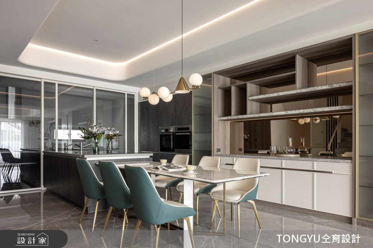 139坪新成屋(5年以下)＿現代風餐廳廚房案例圖片＿仝育設計＿仝育_37.獨一無二之8