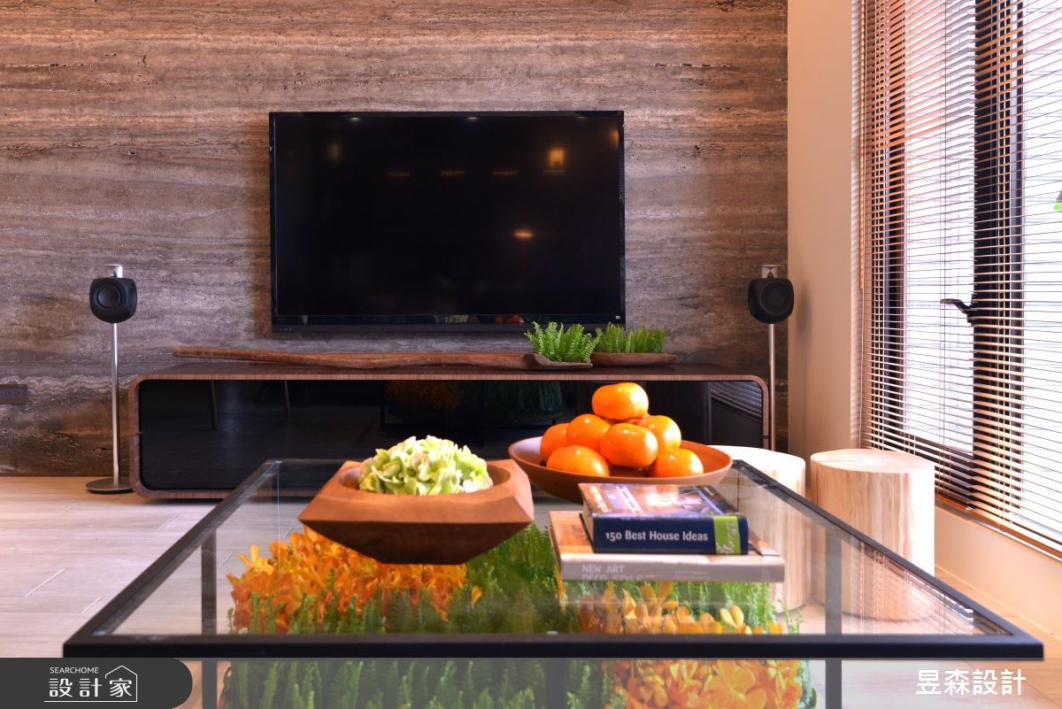 30坪新成屋(5年以下)＿人文禪風客廳案例圖片＿昱森設計室內裝修有限公司＿昱森_04之3
