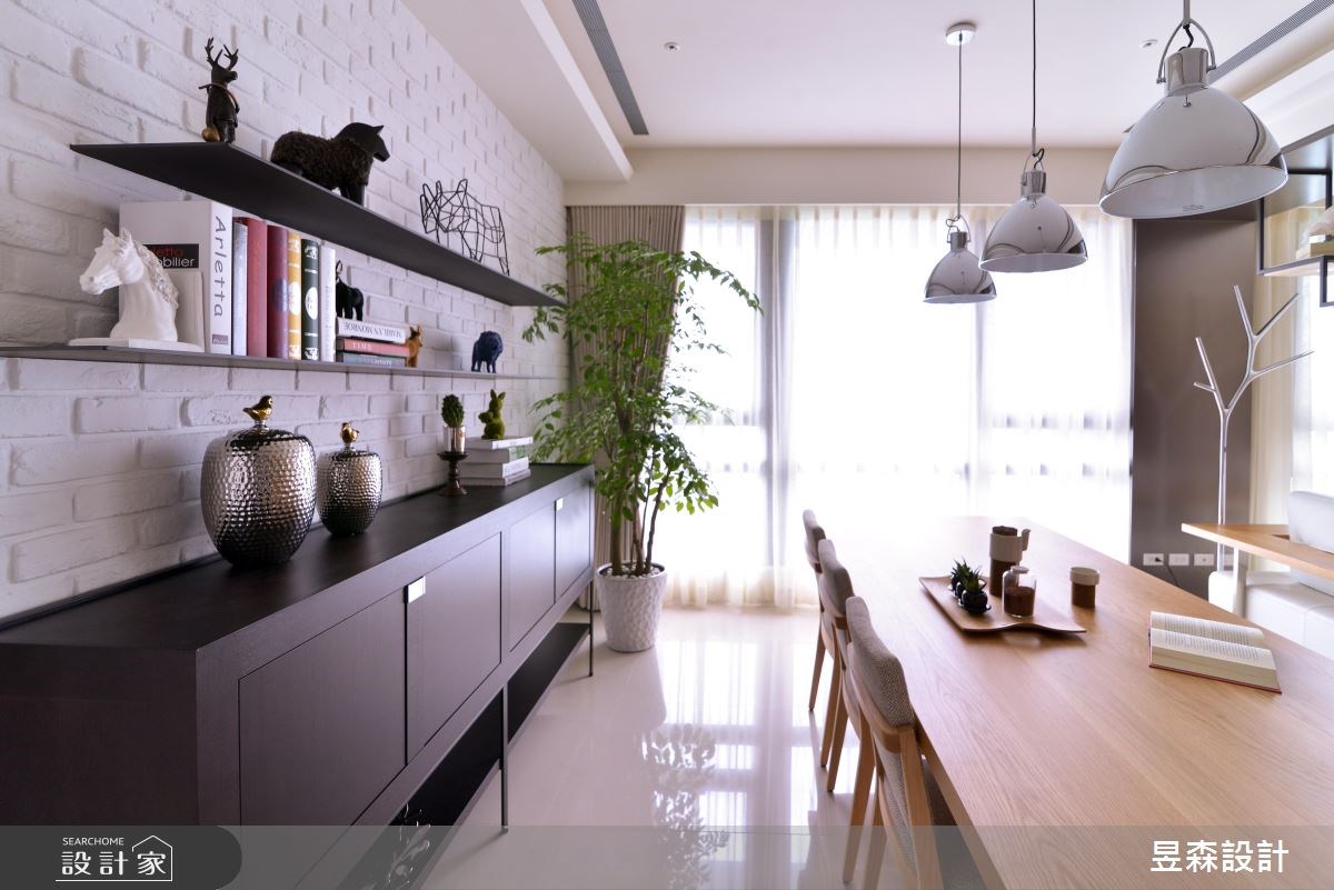 50坪新成屋(5年以下)＿北歐風餐廳案例圖片＿昱森設計室內裝修有限公司＿昱森_05之8