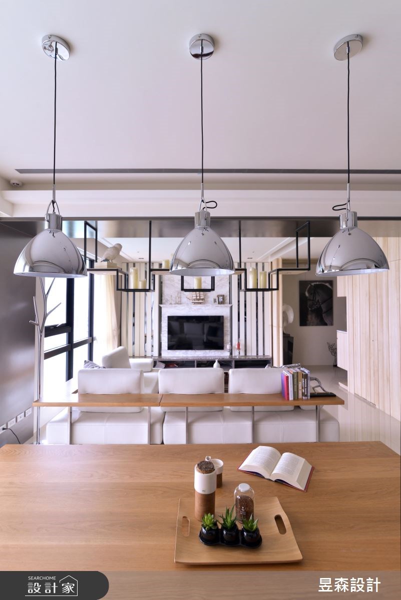 50坪新成屋(5年以下)＿北歐風客廳案例圖片＿昱森設計室內裝修有限公司＿昱森_05之11