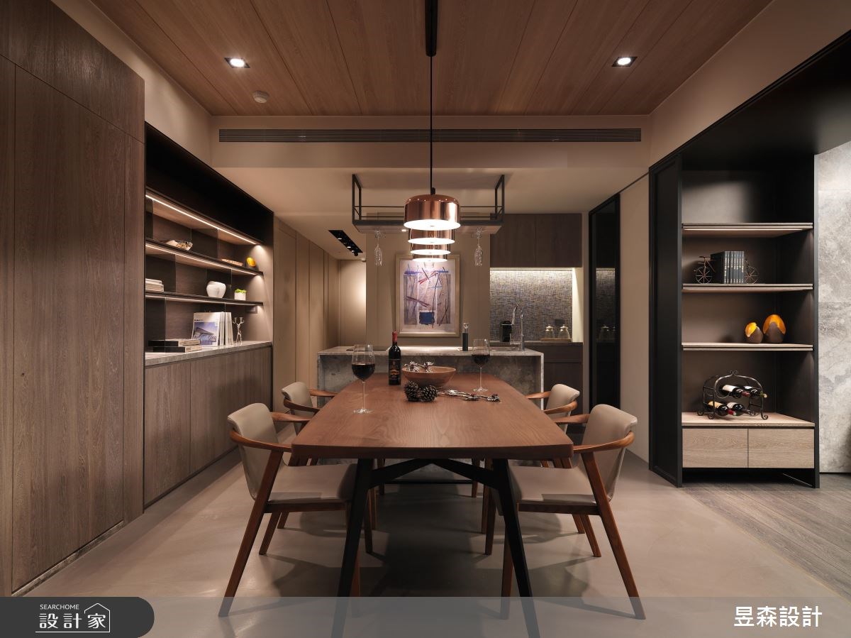48坪預售屋＿現代風餐廳案例圖片＿昱森設計室內裝修有限公司＿昱森_07之8