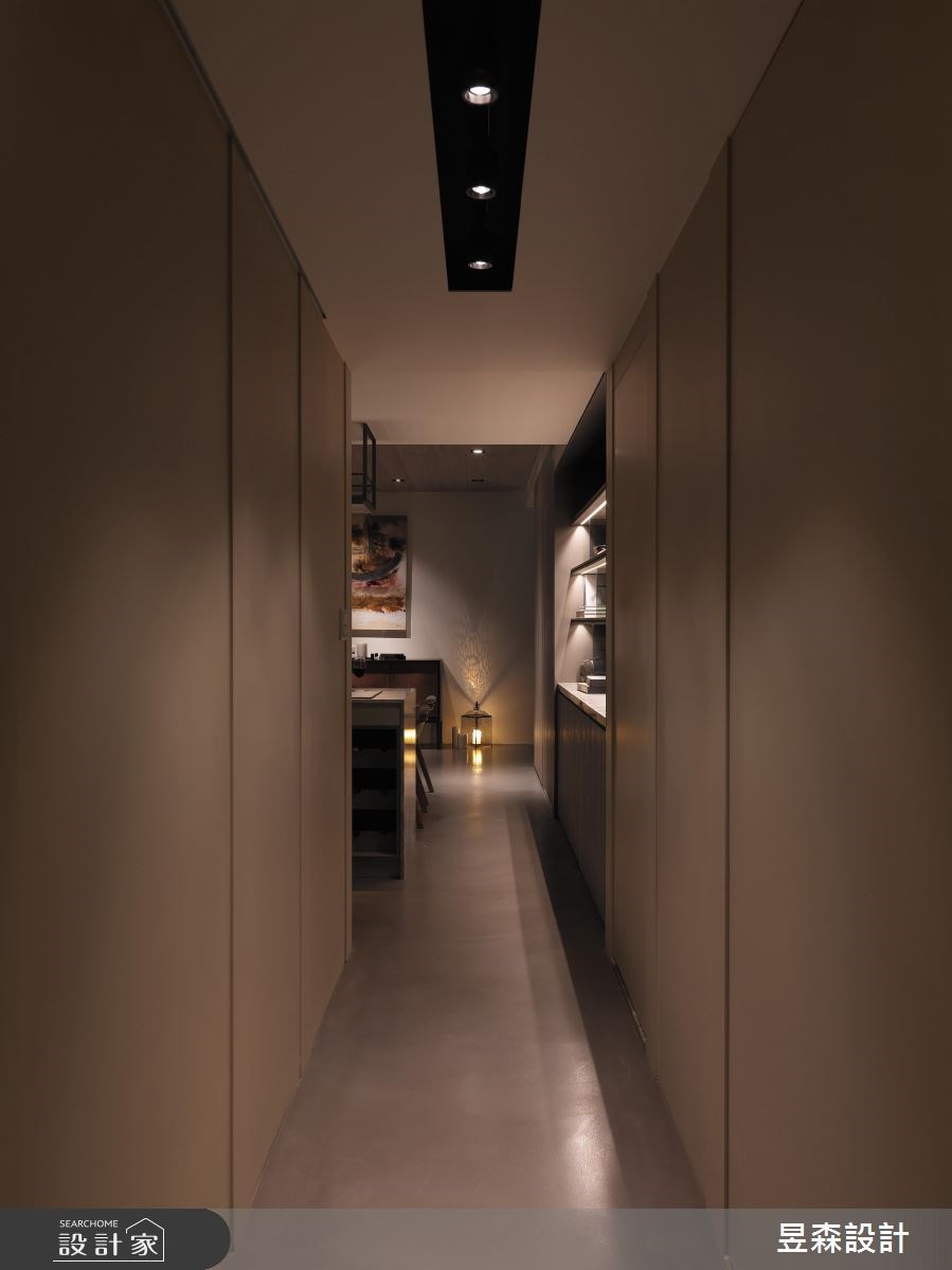 48坪預售屋＿現代風走廊案例圖片＿昱森設計室內裝修有限公司＿昱森_07之9