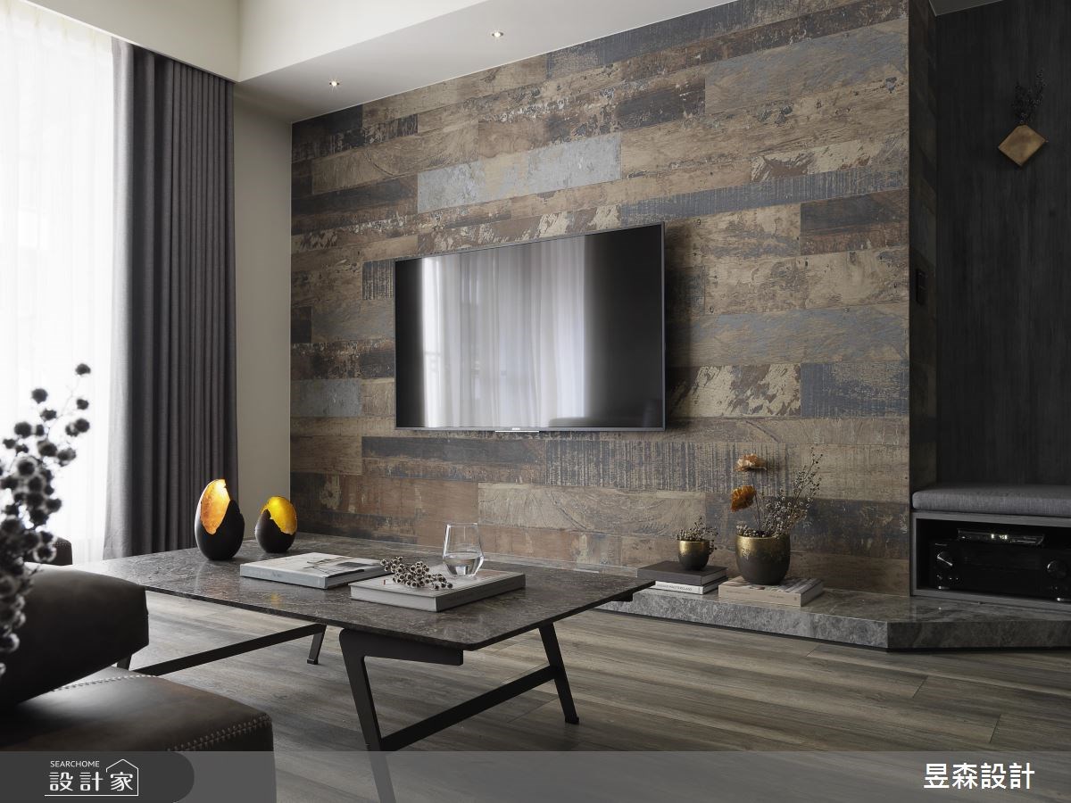 25坪新成屋(5年以下)＿工業風客廳案例圖片＿昱森設計室內裝修有限公司＿昱森_08之7