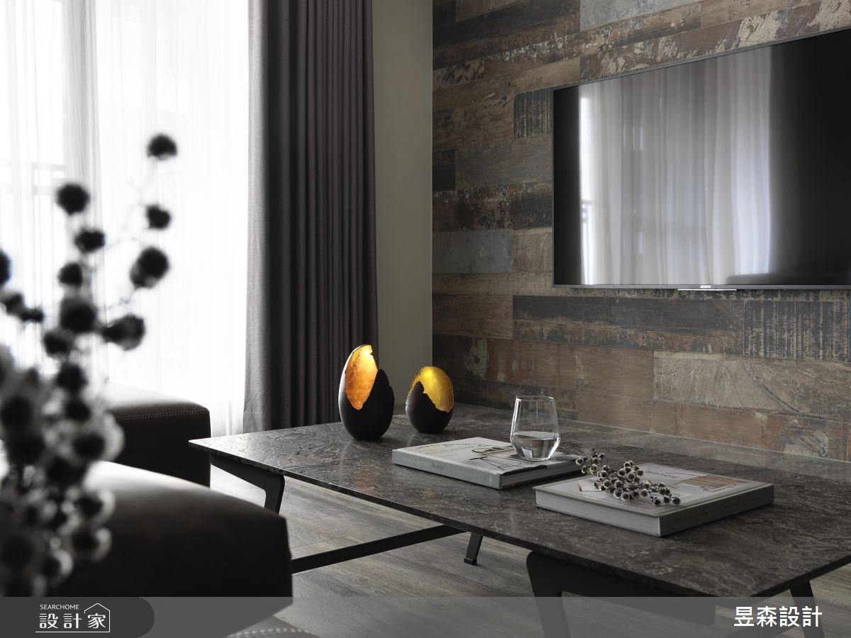 25坪新成屋(5年以下)＿工業風客廳案例圖片＿昱森設計室內裝修有限公司＿昱森_08之8