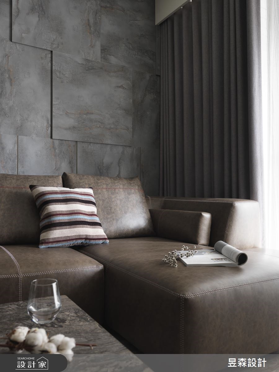 25坪新成屋(5年以下)＿工業風客廳案例圖片＿昱森設計室內裝修有限公司＿昱森_08之10