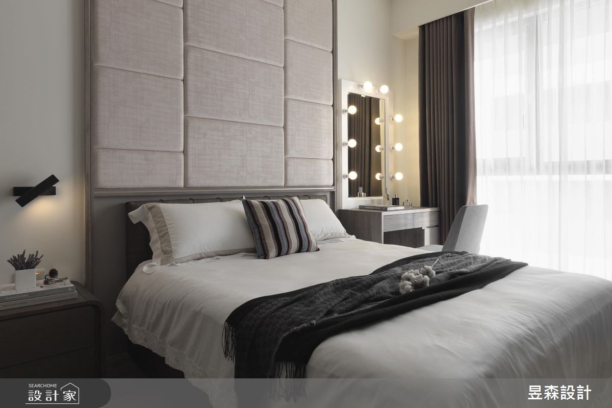 25坪新成屋(5年以下)＿工業風臥室案例圖片＿昱森設計室內裝修有限公司＿昱森_08之21