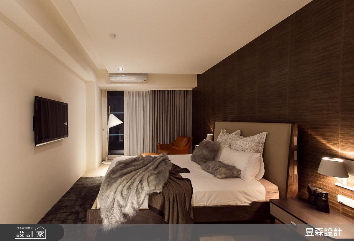 45坪中古屋(5~15年)＿北歐風臥室案例圖片＿昱森設計室內裝修有限公司＿昱森_09之16