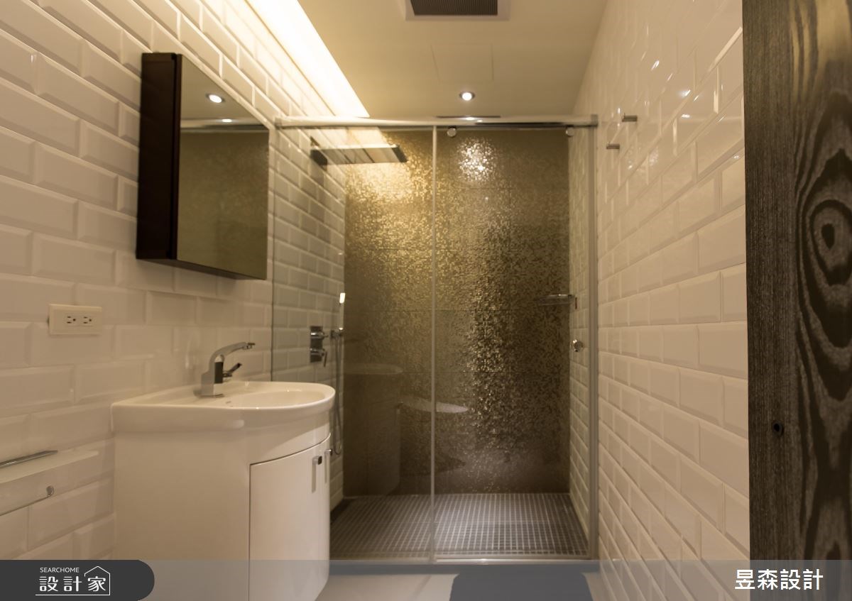 45坪中古屋(5~15年)＿北歐風浴室案例圖片＿昱森設計室內裝修有限公司＿昱森_09之18