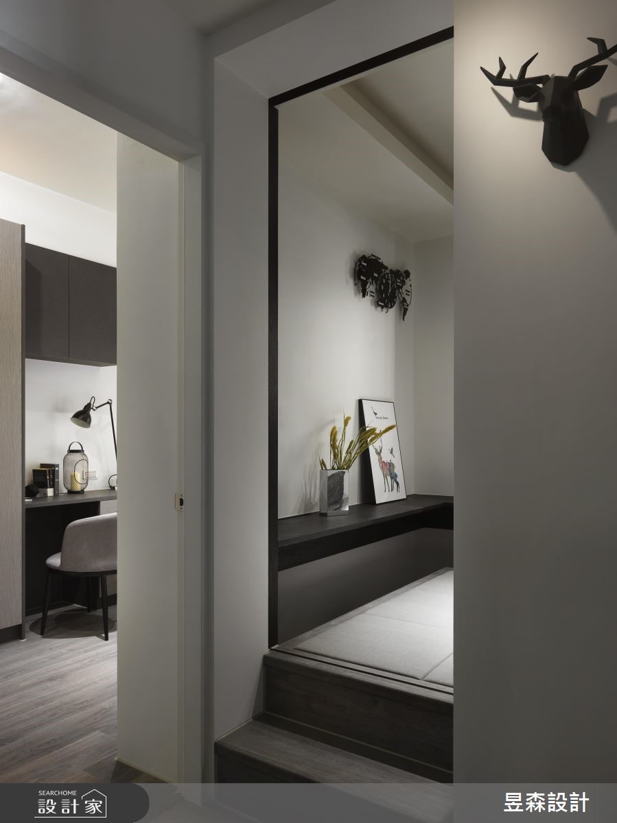 17坪新成屋(5年以下)＿現代風臥室案例圖片＿昱森設計室內裝修有限公司＿昱森_11之20
