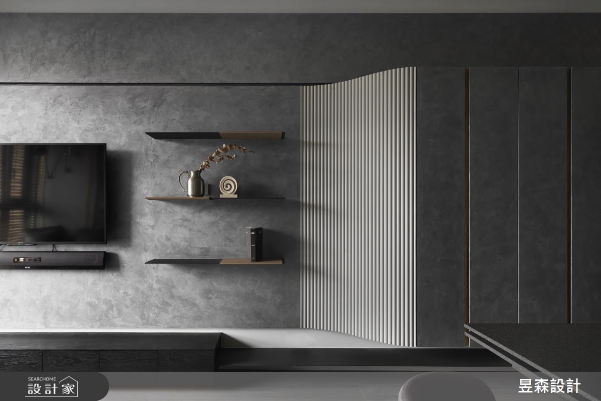 17坪新成屋(5年以下)＿現代風客廳案例圖片＿昱森設計室內裝修有限公司＿昱森_11之3