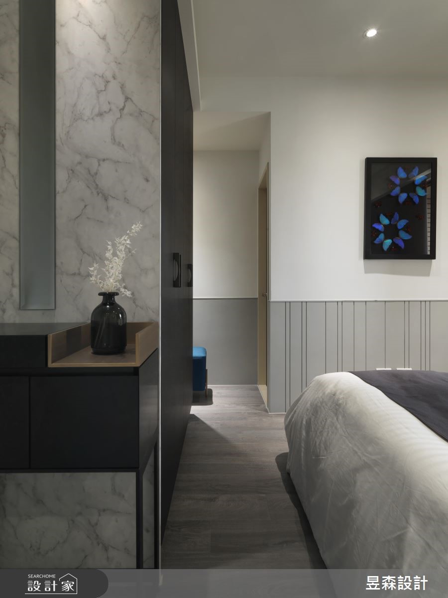 17坪新成屋(5年以下)＿現代風臥室案例圖片＿昱森設計室內裝修有限公司＿昱森_11之17