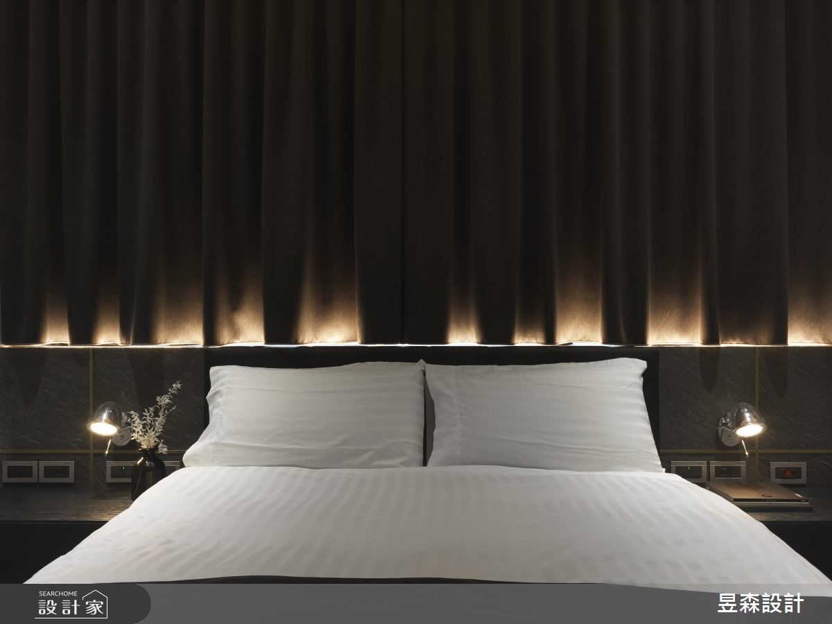 17坪新成屋(5年以下)＿現代風臥室案例圖片＿昱森設計室內裝修有限公司＿昱森_11之16