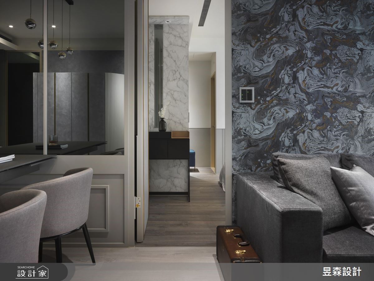 17坪新成屋(5年以下)＿現代風走廊案例圖片＿昱森設計室內裝修有限公司＿昱森_11之10