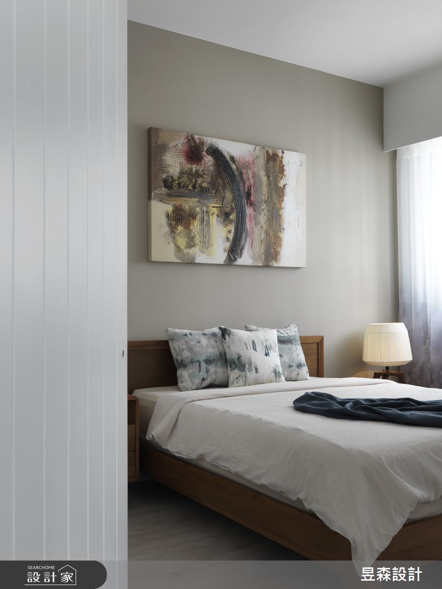 20坪新成屋(5年以下)＿現代風臥室案例圖片＿昱森設計室內裝修有限公司＿昱森_14之18