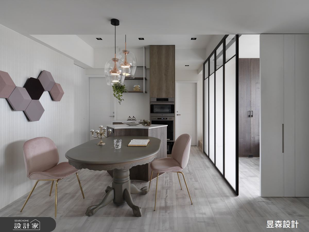 20坪新成屋(5年以下)＿現代風餐廳案例圖片＿昱森設計室內裝修有限公司＿昱森_14之10