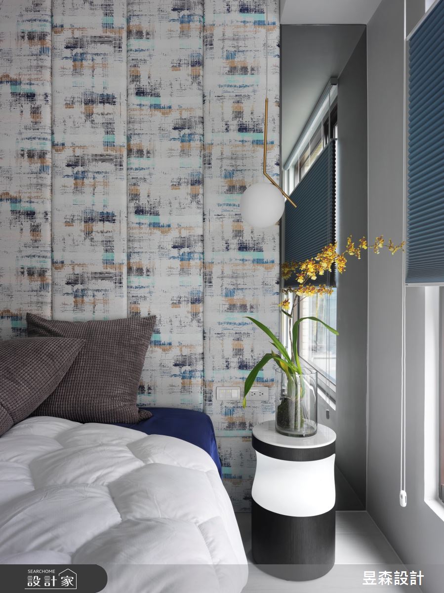 23坪新成屋(5年以下)＿混搭風臥室案例圖片＿昱森設計室內裝修有限公司＿昱森_16之19