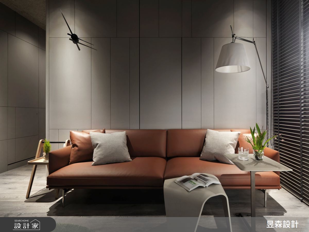 23坪新成屋(5年以下)＿混搭風客廳案例圖片＿昱森設計室內裝修有限公司＿昱森_16之7