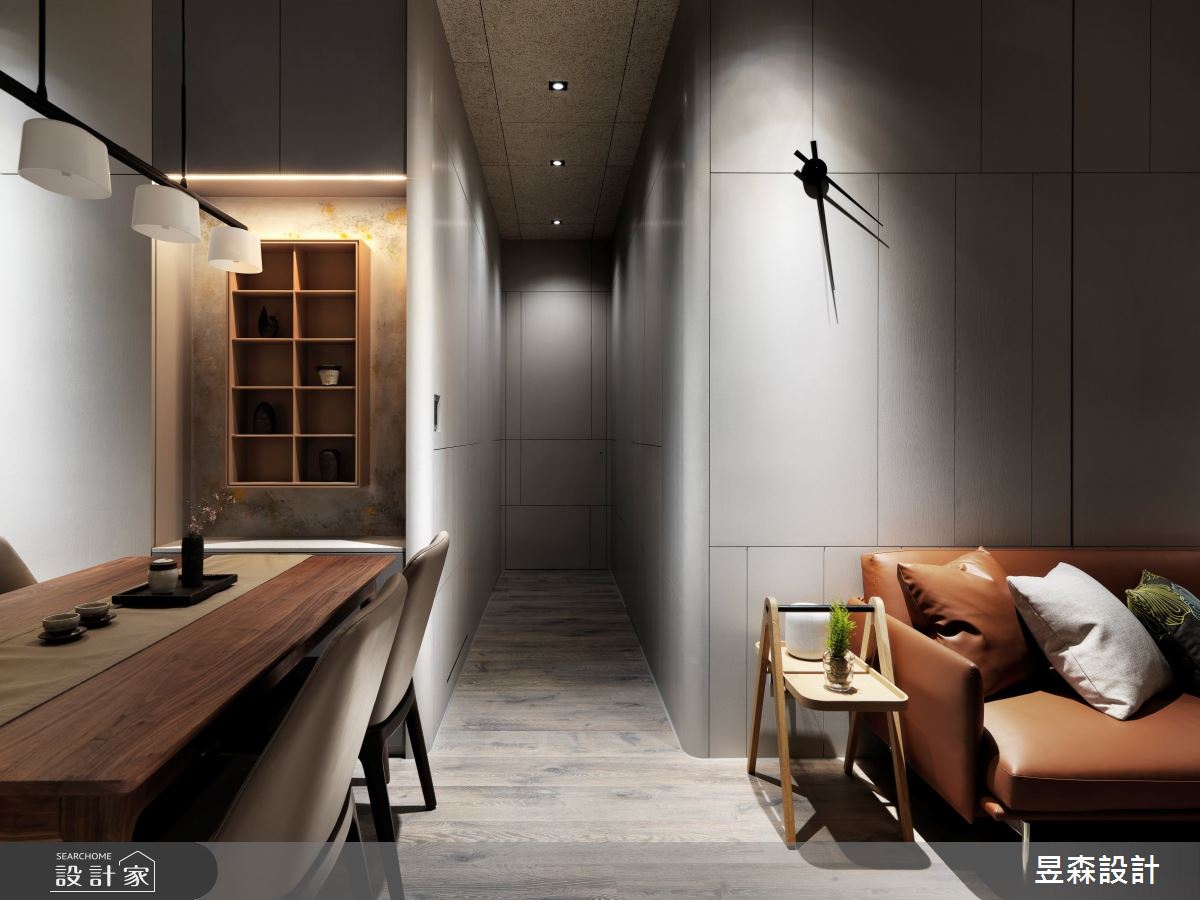 23坪新成屋(5年以下)＿混搭風客廳餐廳案例圖片＿昱森設計室內裝修有限公司＿昱森_16之13