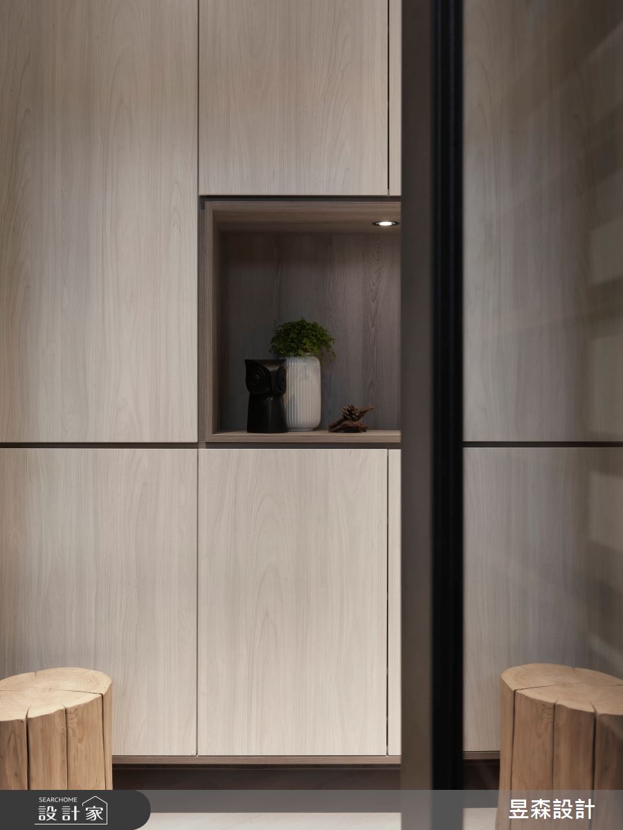 35坪老屋(16~30年)＿混搭風玄關案例圖片＿昱森設計室內裝修有限公司＿昱森_17之1
