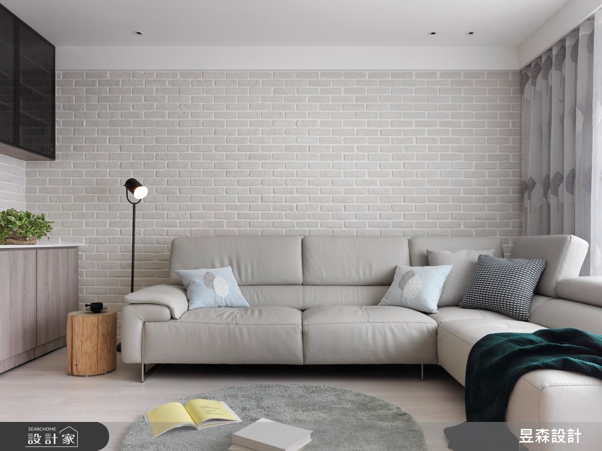 35坪老屋(16~30年)＿混搭風客廳案例圖片＿昱森設計室內裝修有限公司＿昱森_17之2