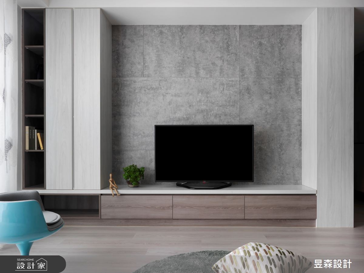 35坪老屋(16~30年)＿混搭風客廳案例圖片＿昱森設計室內裝修有限公司＿昱森_17之5
