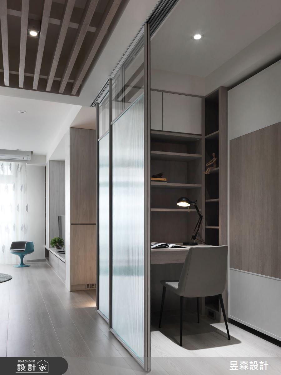 35坪老屋(16~30年)＿混搭風書房案例圖片＿昱森設計室內裝修有限公司＿昱森_17之7