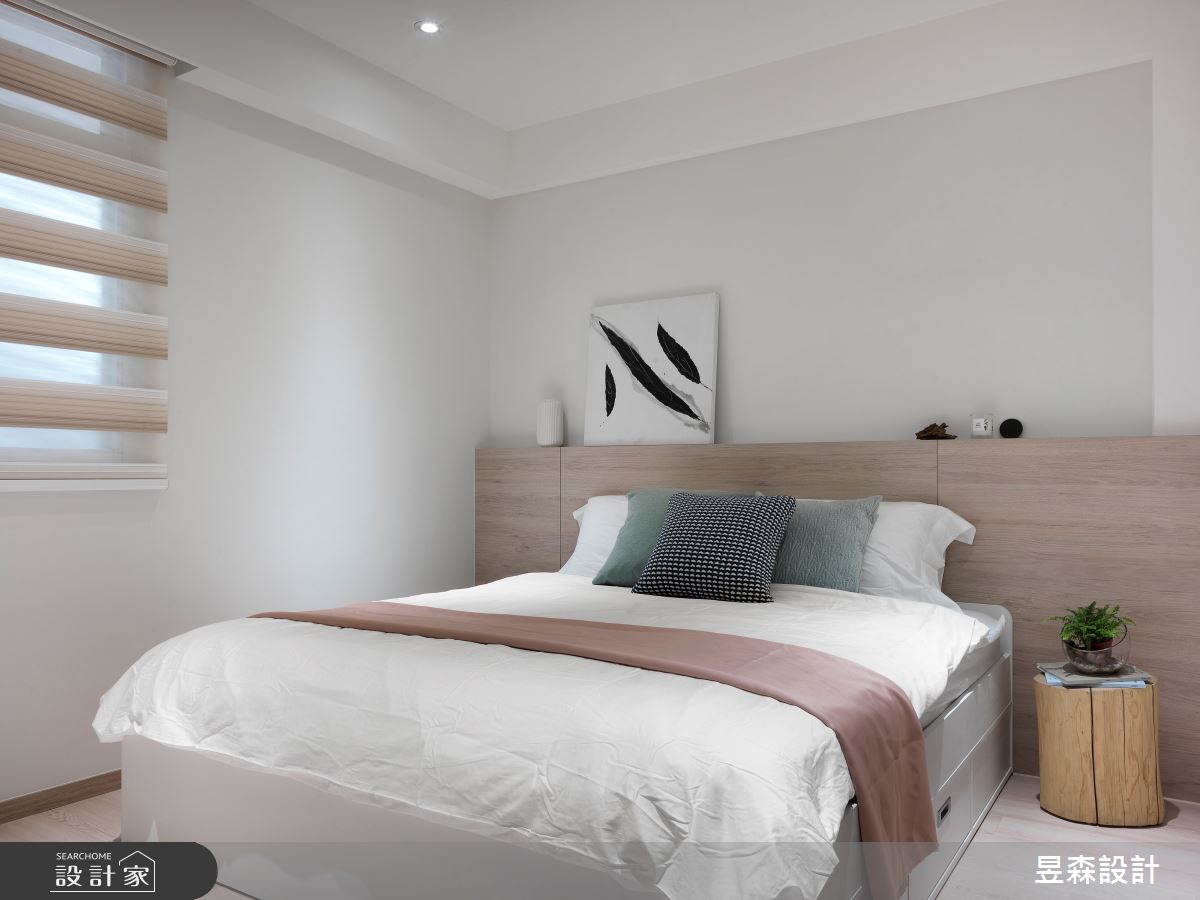 35坪老屋(16~30年)＿混搭風臥室案例圖片＿昱森設計室內裝修有限公司＿昱森_17之13