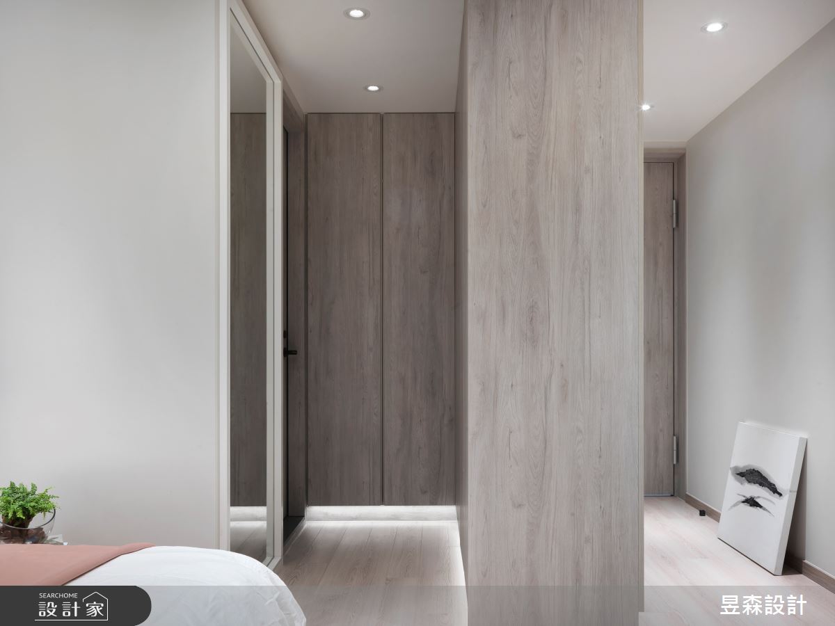 35坪老屋(16~30年)＿混搭風臥室案例圖片＿昱森設計室內裝修有限公司＿昱森_17之14