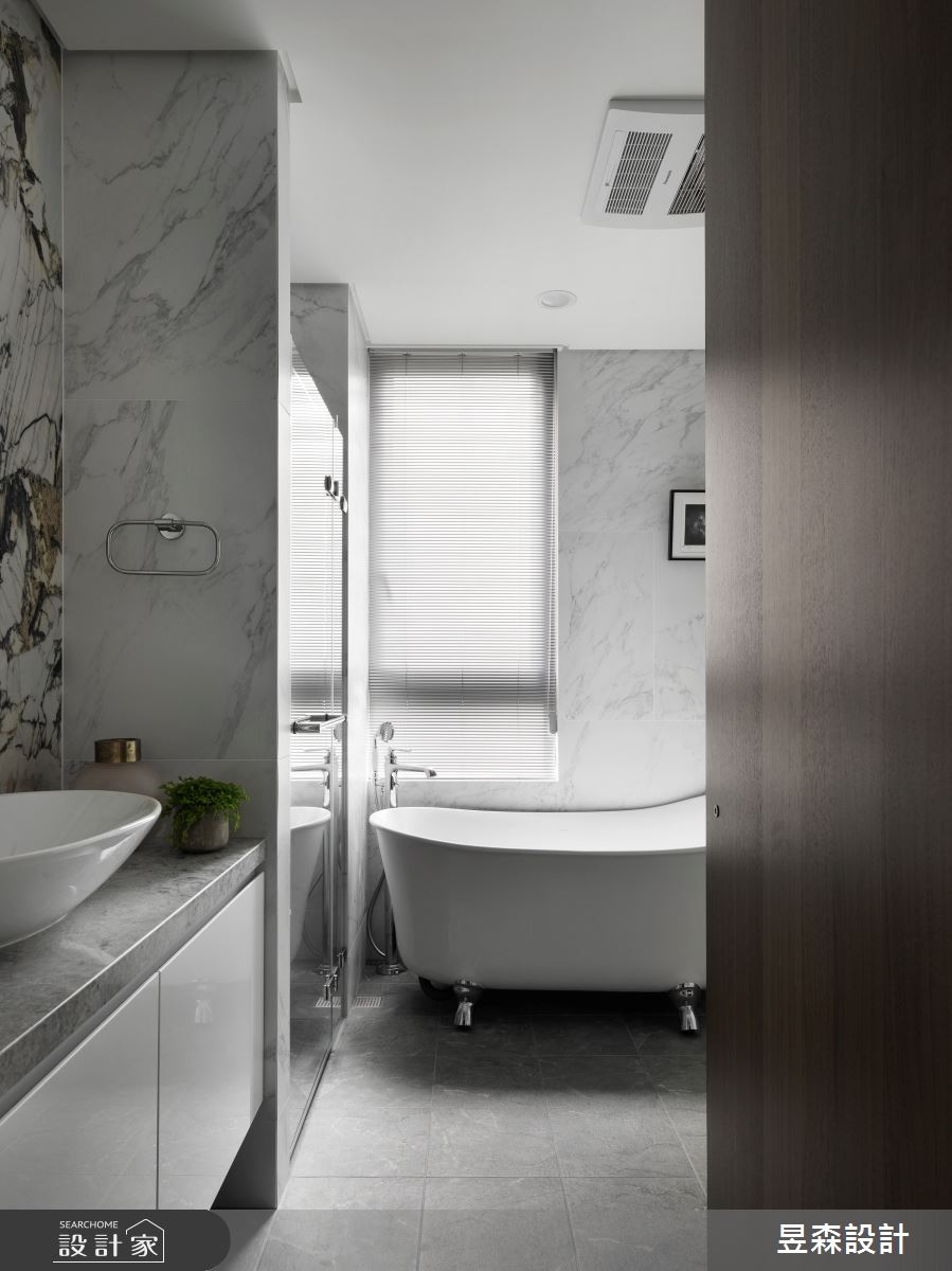 30坪新成屋(5年以下)＿混搭風浴室案例圖片＿昱森設計室內裝修有限公司＿昱森_18之23