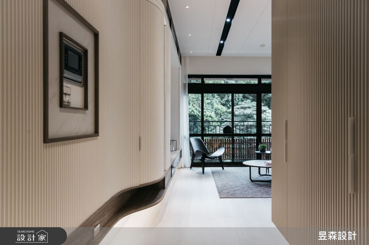 39坪中古屋(5~15年)＿混搭風玄關案例圖片＿昱森設計室內裝修有限公司＿昱森_19之3