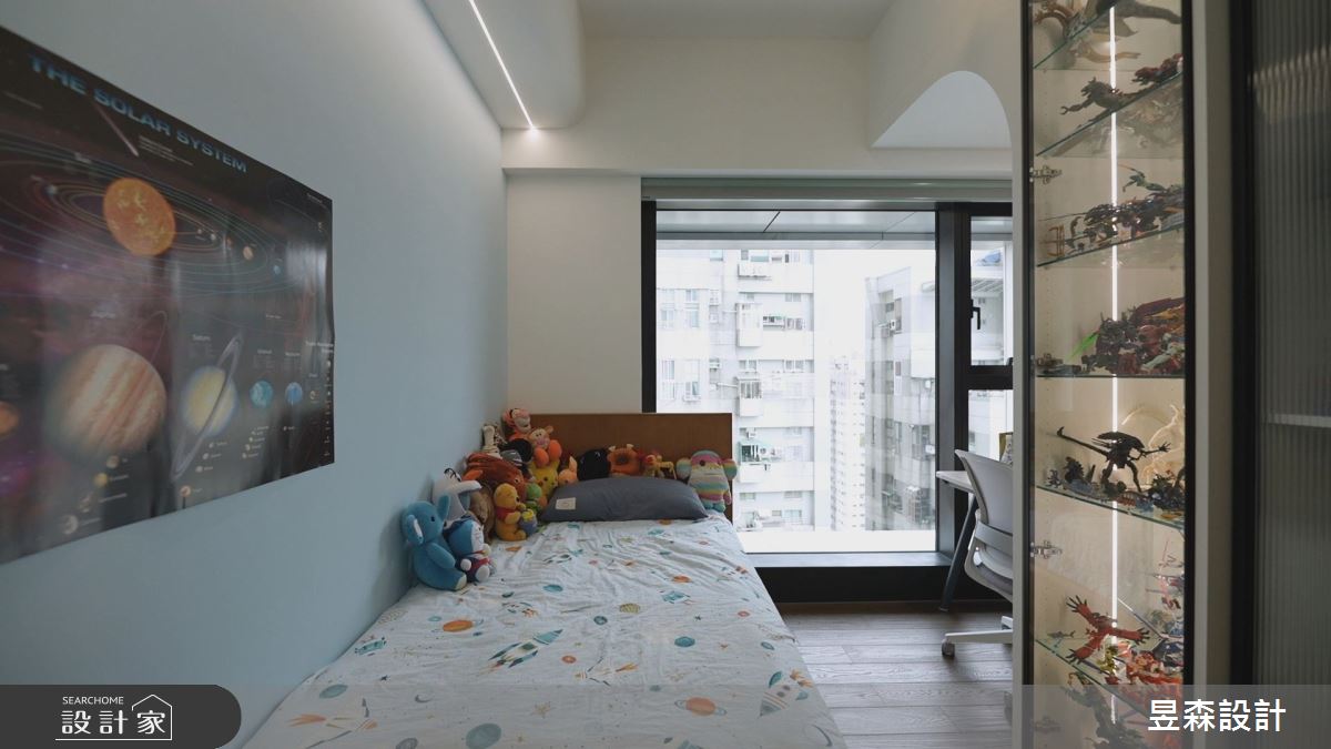 30坪新成屋(5年以下)＿混搭風兒童房兒童房客房案例圖片＿昱森設計室內裝修有限公司＿昱森_22之6
