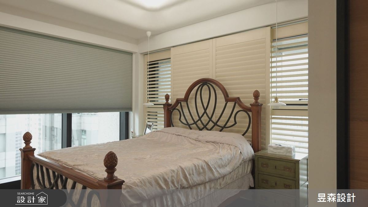 30坪新成屋(5年以下)＿混搭風臥室案例圖片＿昱森設計室內裝修有限公司＿昱森_22之8