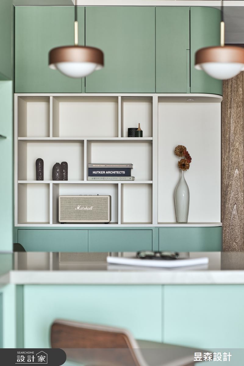 15坪新成屋(5年以下)＿現代簡約風吧檯案例圖片＿昱森設計室內裝修有限公司＿昱森_23之10