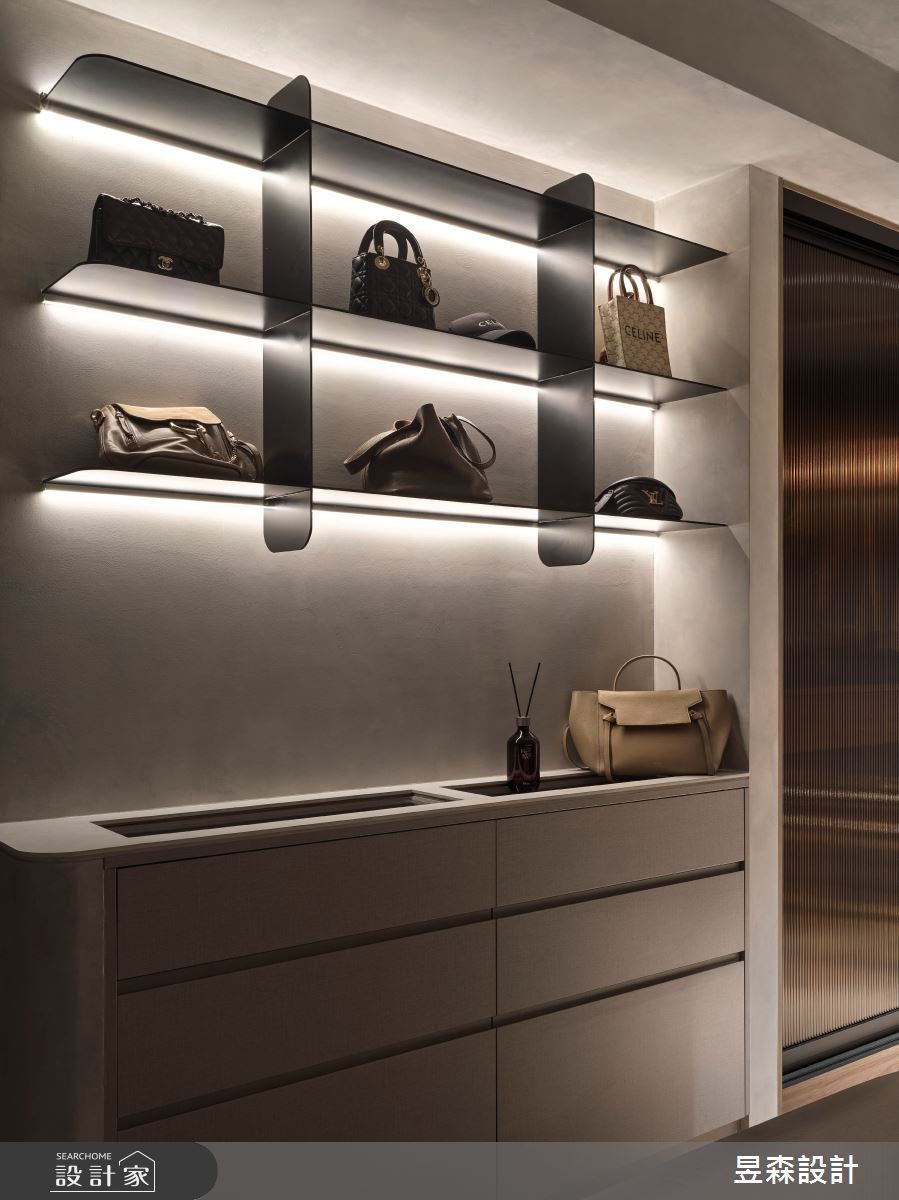 35坪新成屋(5年以下)＿侘寂風臥室案例圖片＿昱森設計室內裝修有限公司＿昱森_24之25