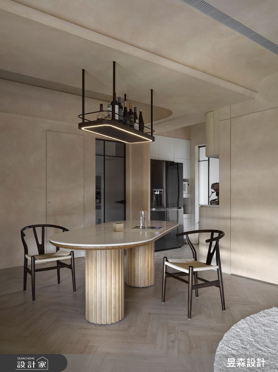 35坪新成屋(5年以下)＿侘寂風餐廳案例圖片＿昱森設計室內裝修有限公司＿昱森_24之19