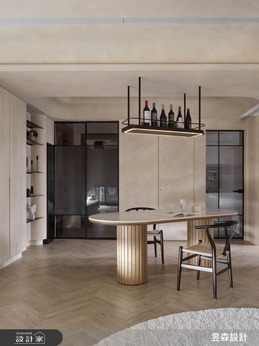 35坪新成屋(5年以下)＿侘寂風餐廳案例圖片＿昱森設計室內裝修有限公司＿昱森_24之18