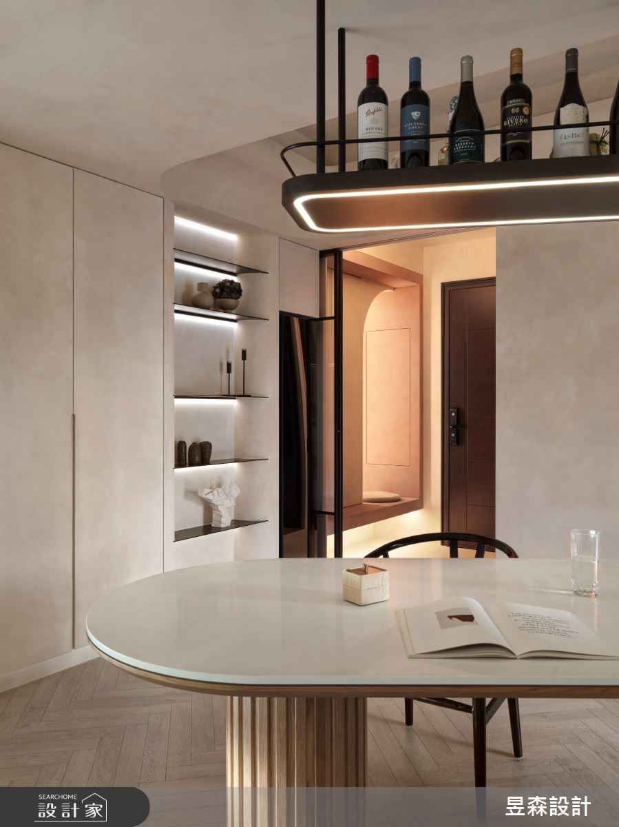35坪新成屋(5年以下)＿侘寂風餐廳案例圖片＿昱森設計室內裝修有限公司＿昱森_24之5