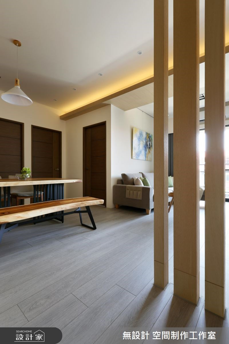 20坪新成屋(5年以下)＿北歐風客廳餐廳案例圖片＿無設計 空間制作工作室＿無設計_02之2