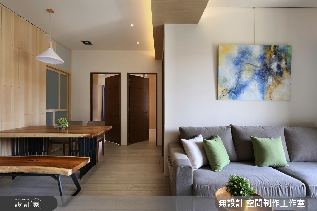 20坪新成屋(5年以下)＿北歐風客廳餐廳案例圖片＿無設計 空間制作工作室＿無設計_02之7