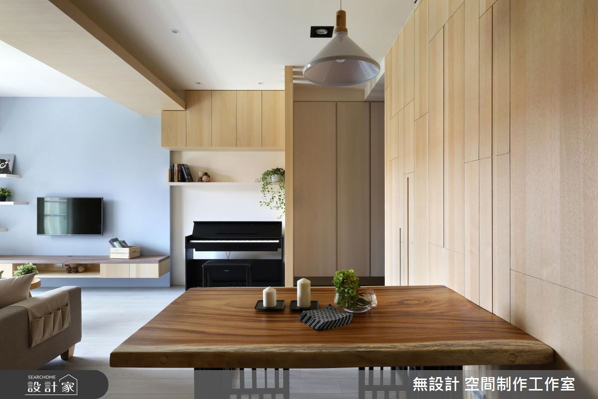 20坪新成屋(5年以下)＿北歐風客廳餐廳案例圖片＿無設計 空間制作工作室＿無設計_02之676