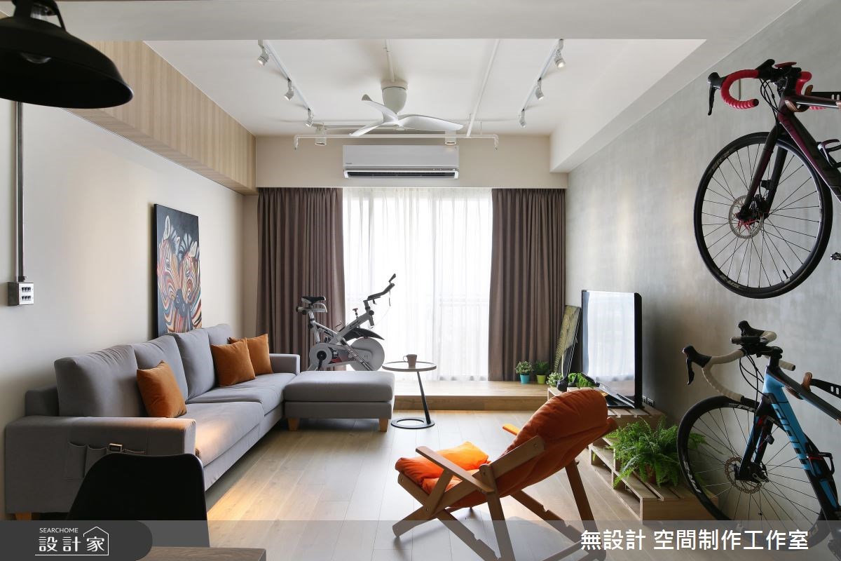 27坪新成屋(5年以下)＿混搭風客廳案例圖片＿無設計 空間制作工作室＿無設計_03之3