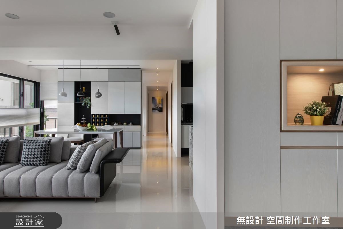 35坪新成屋(5年以下)＿現代風客廳餐廳案例圖片＿無設計 空間制作工作室＿無設計_06之1