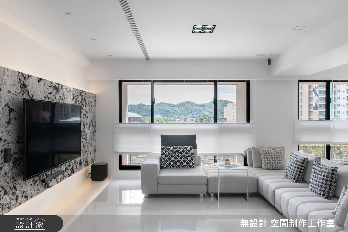 35坪新成屋(5年以下)＿現代風客廳案例圖片＿無設計 空間制作工作室＿無設計_06之3