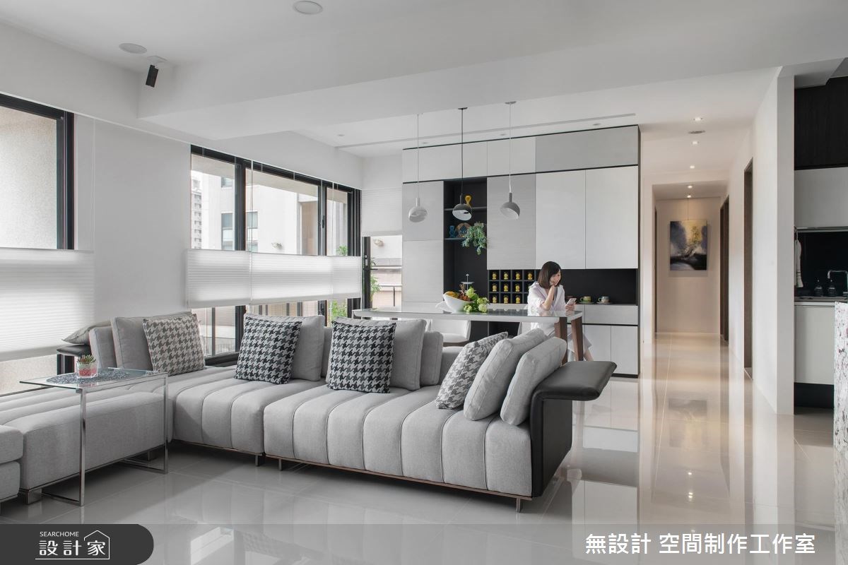 35坪新成屋(5年以下)＿現代風客廳餐廳案例圖片＿無設計 空間制作工作室＿無設計_06之4