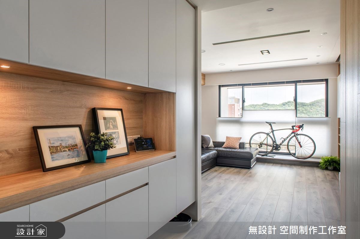 35坪新成屋(5年以下)＿混搭風玄關客廳案例圖片＿無設計 空間制作工作室＿無設計_07之1