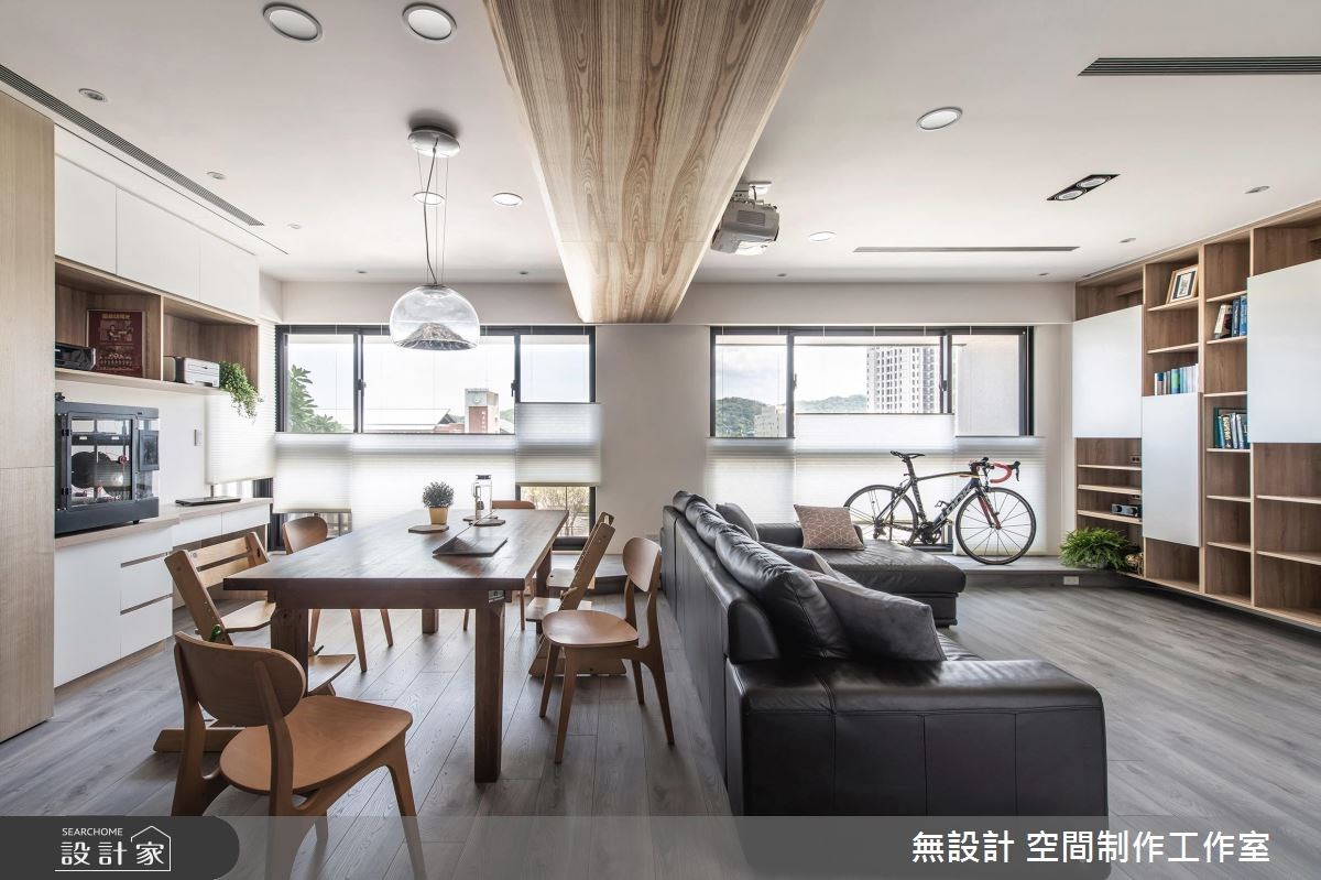 35坪新成屋(5年以下)＿混搭風客廳餐廳案例圖片＿無設計 空間制作工作室＿無設計_07之7