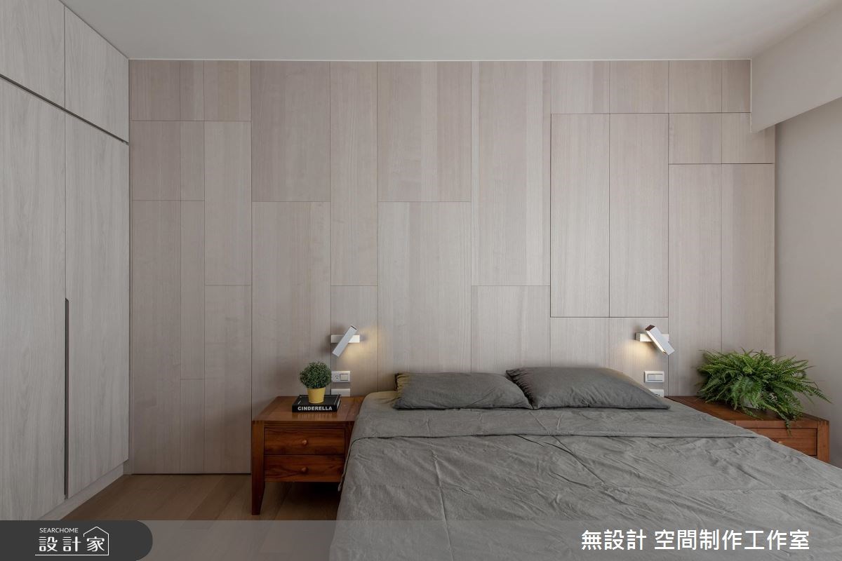 35坪新成屋(5年以下)＿混搭風臥室案例圖片＿無設計 空間制作工作室＿無設計_07之15